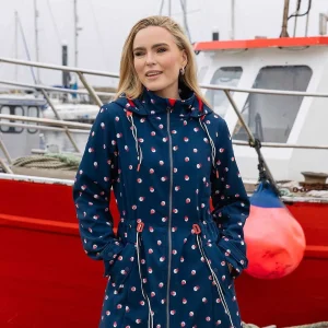 West Quay Polka Dot Print Bonded Jacket*Women Coats & Jackets