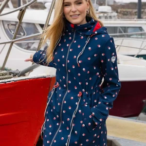 West Quay Polka Dot Print Bonded Jacket*Women Coats & Jackets