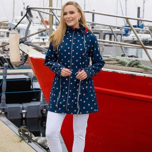 West Quay Polka Dot Print Bonded Jacket*Women Coats & Jackets