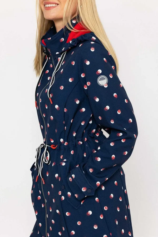 West Quay Polka Dot Print Bonded Jacket*Women Coats & Jackets