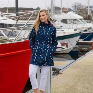 West Quay Polka Dot Print Bonded Jacket*Women Coats & Jackets
