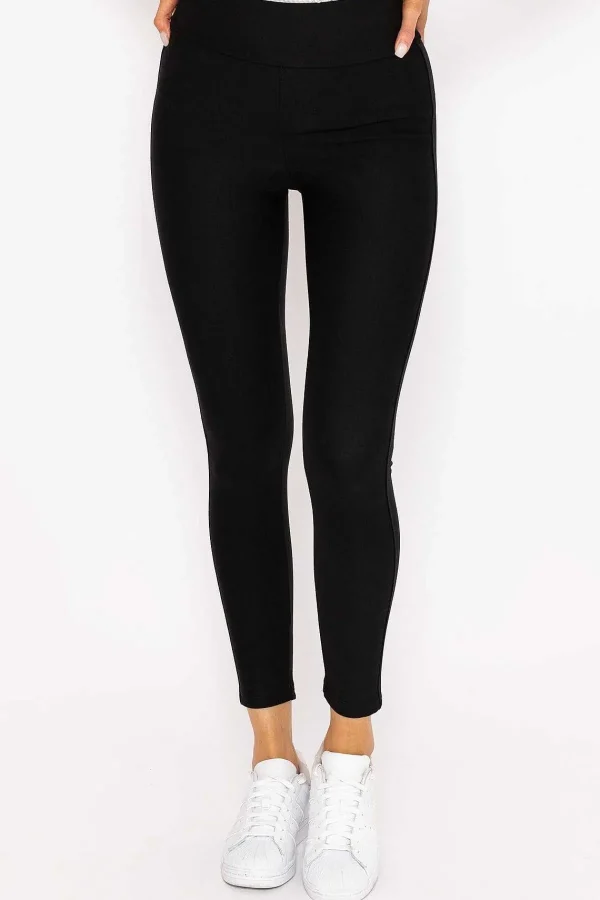J'aime la Vie Ponte Leggings In Black*Women Jeans & Trousers