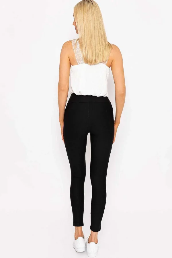 J'aime la Vie Ponte Leggings In Black*Women Jeans & Trousers