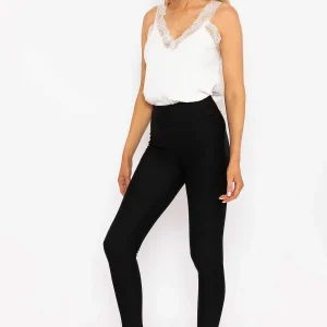 J'aime la Vie Ponte Leggings In Black*Women Jeans & Trousers