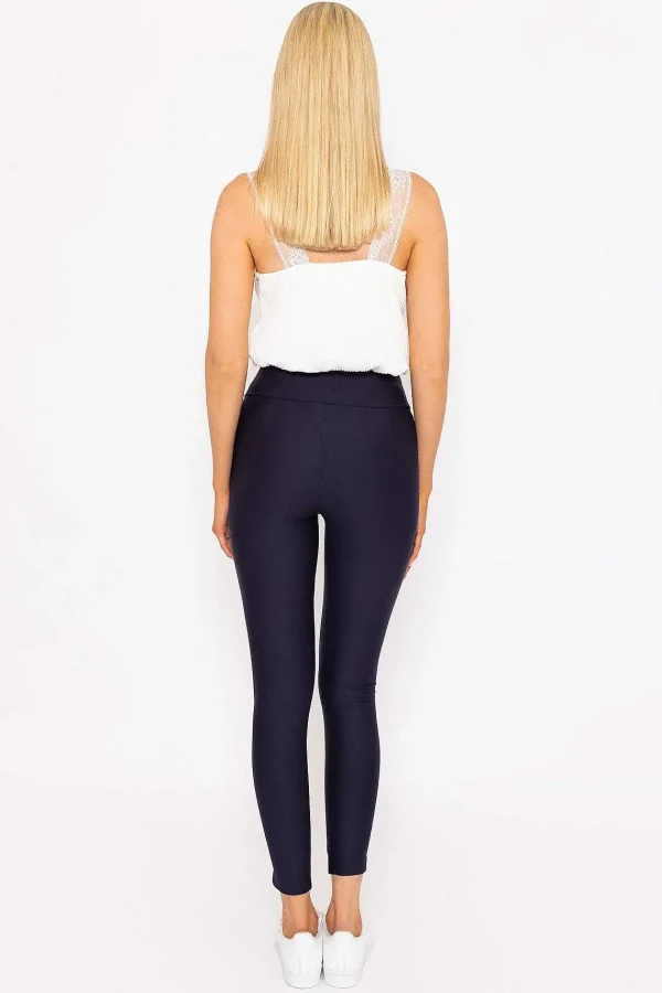 J'aime la Vie Ponte Leggings In Navy*Women Jeans & Trousers