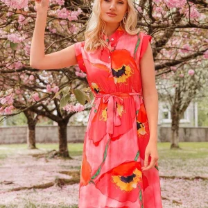 Rowen Avenue Poppy Floral Printed Midi Dress*Women Dresses & Jumpsuits