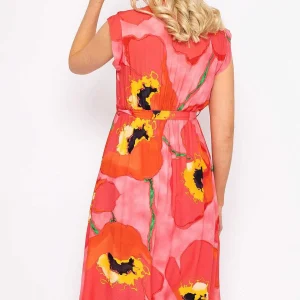 Rowen Avenue Poppy Floral Printed Midi Dress*Women Dresses & Jumpsuits