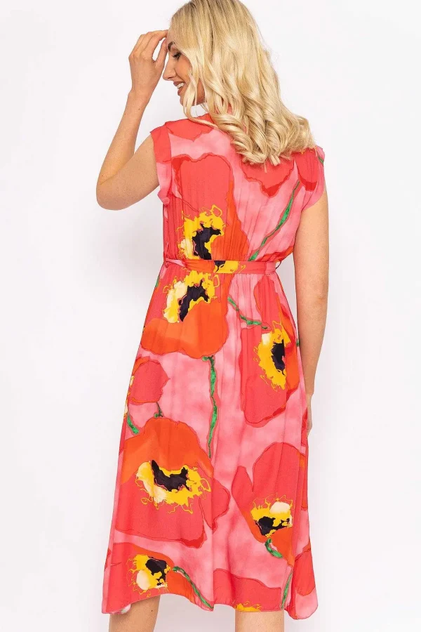 Rowen Avenue Poppy Floral Printed Midi Dress*Women Dresses & Jumpsuits