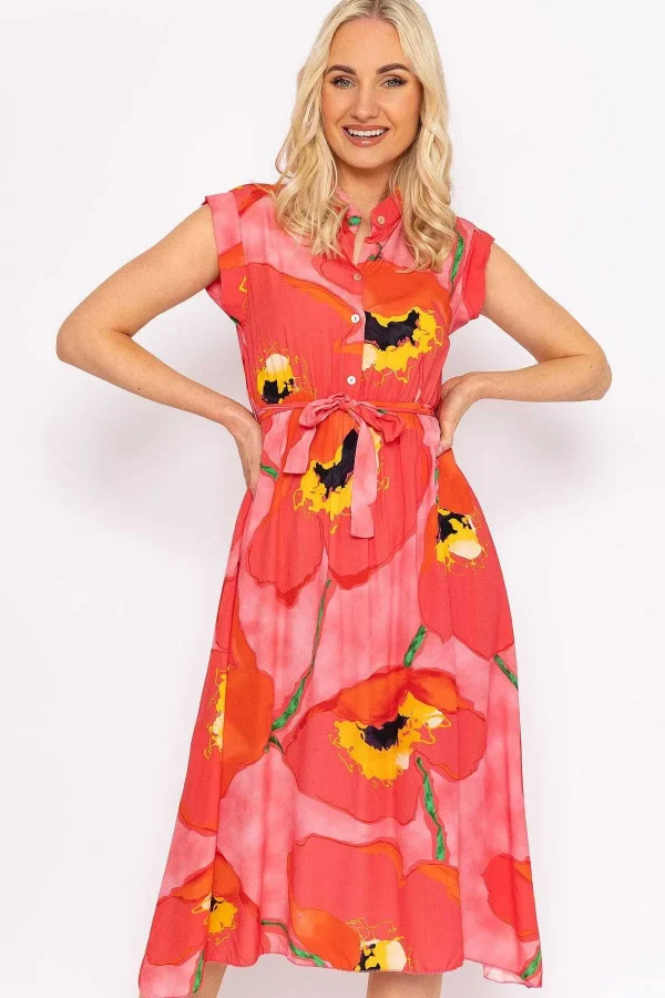 Rowen Avenue Poppy Floral Printed Midi Dress*Women Dresses & Jumpsuits