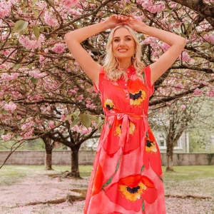 Rowen Avenue Poppy Floral Printed Midi Dress*Women Dresses & Jumpsuits