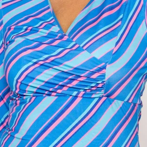 Rowen Avenue Printed Blue Jersey Top*Women Tops & Blouses
