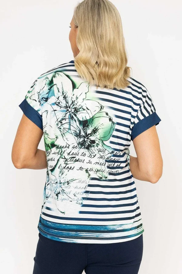 Voulez Vous Printed Blue Top*Women Tops & Blouses