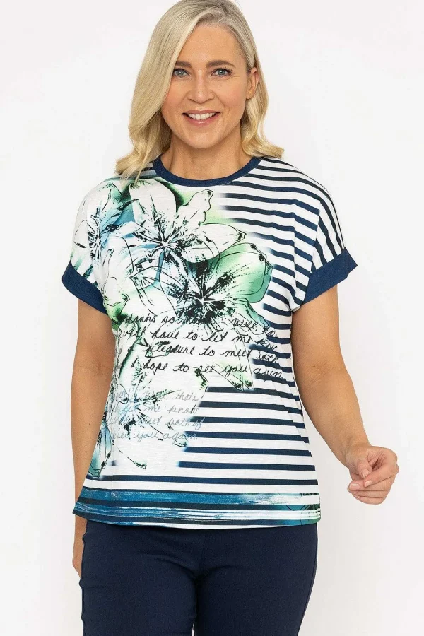 Voulez Vous Printed Blue Top*Women Tops & Blouses
