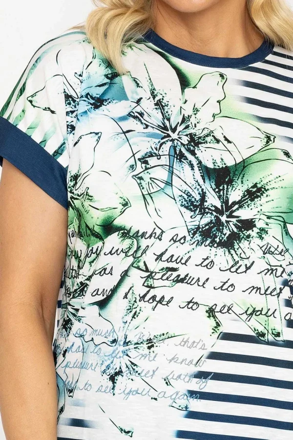 Voulez Vous Printed Blue Top*Women Tops & Blouses