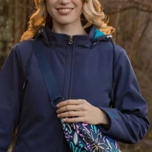 SOUL Accessories Printed Crescent Shape Crossbody In Navy* Accessories