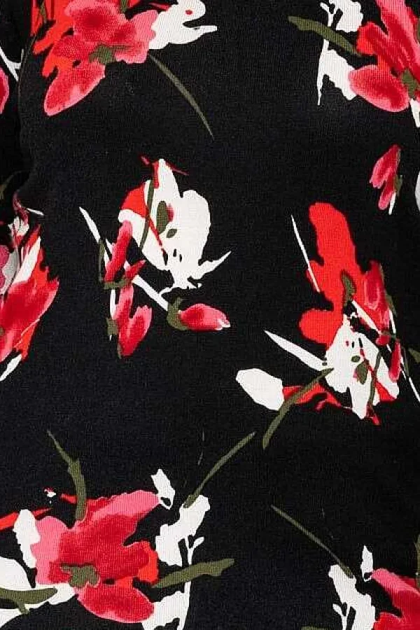 Voulez Vous Printed Knit In Black*Women Jumpers & Cardigans