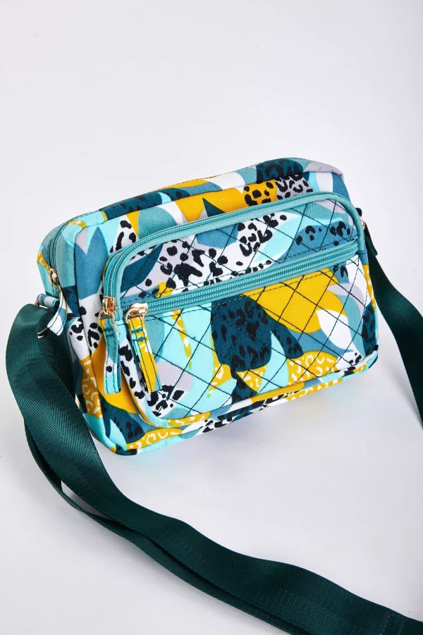 SOUL Accessories Printed Quilted Front Camera Bag* Accessories