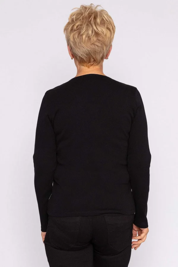 Kalisson Printed Top In Black*Women Tops & Blouses