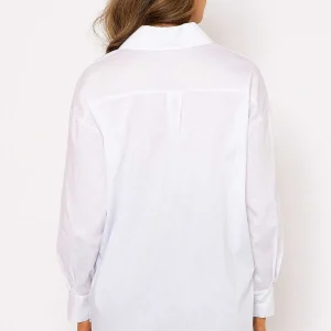 J'aime la Vie Pu Pocket Shirt*Women Tops & Blouses
