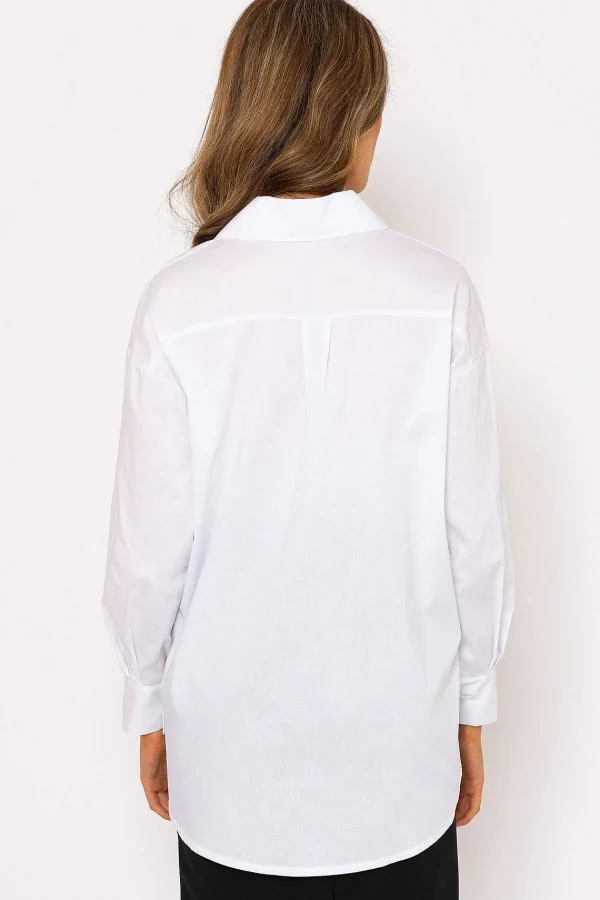 J'aime la Vie Pu Pocket Shirt*Women Tops & Blouses