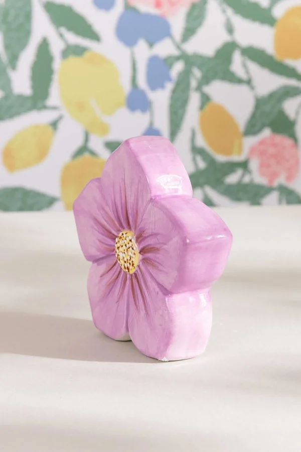 Carraig Donn HOME Purple Ceramic Decorative Flower* Homeware