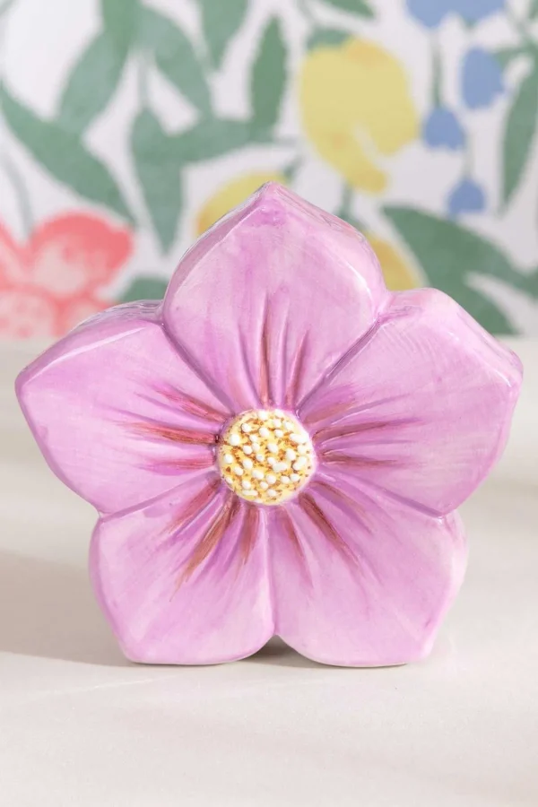 Carraig Donn HOME Purple Ceramic Decorative Flower* Homeware