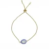 Knight & Day Purple Enamel And Opal Bracelet* Bracelets