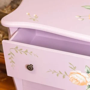 Carraig Donn HOME Purple Floral 3 Drawer Dresser* Homeware