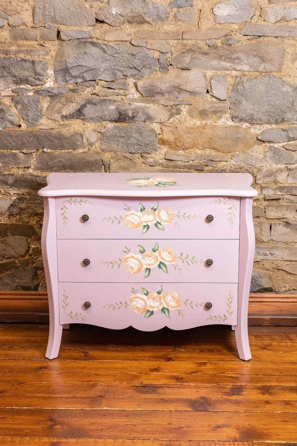 Carraig Donn HOME Purple Floral 3 Drawer Dresser* Homeware