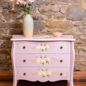 Carraig Donn HOME Purple Floral 3 Drawer Dresser* Homeware