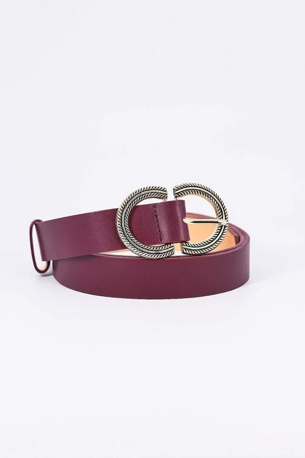 SOUL Accessories Purple Half Circle Belt In M/L* Belts