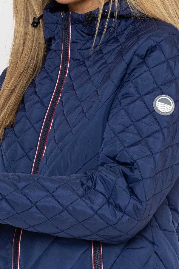 West Quay Quilted Jacket In Navy*Women Coats & Jackets