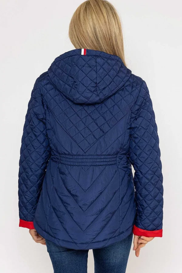 West Quay Quilted Jacket In Navy*Women Coats & Jackets