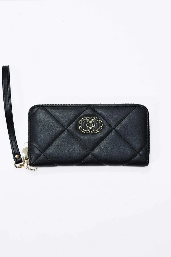 SOUL Accessories Quilted Purse In Black* Gran