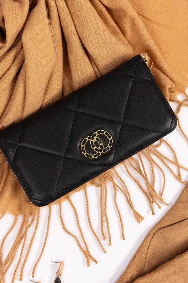 SOUL Accessories Quilted Purse In Black* Gran