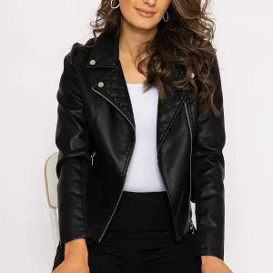 J'aime la Vie Quilted Side Zip Jacket In Black*Women Coats & Jackets
