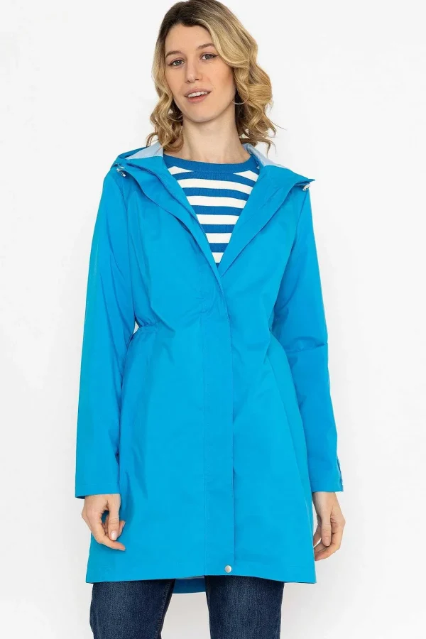 Kelly & Grace Weekend Rain Mac In Blue*Women Coats & Jackets