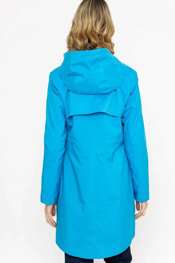Kelly & Grace Weekend Rain Mac In Blue*Women Coats & Jackets