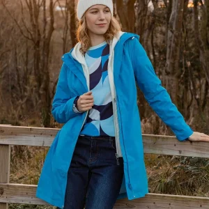 Kelly & Grace Weekend Rain Mac In Blue*Women Coats & Jackets