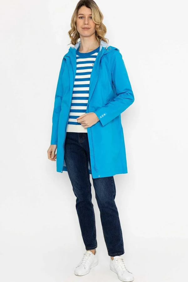 Kelly & Grace Weekend Rain Mac In Blue*Women Coats & Jackets