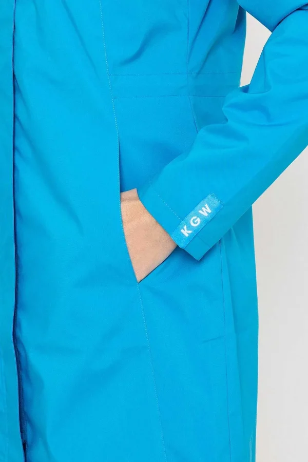 Kelly & Grace Weekend Rain Mac In Blue*Women Coats & Jackets