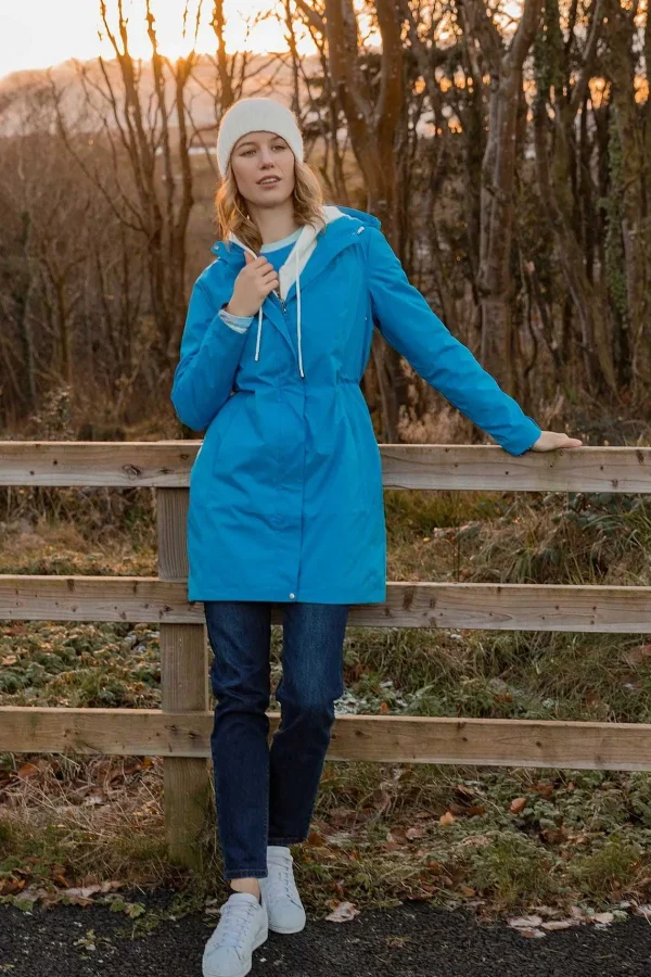 Kelly & Grace Weekend Rain Mac In Blue*Women Coats & Jackets