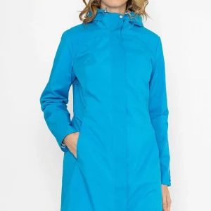 Kelly & Grace Weekend Rain Mac In Blue*Women Coats & Jackets