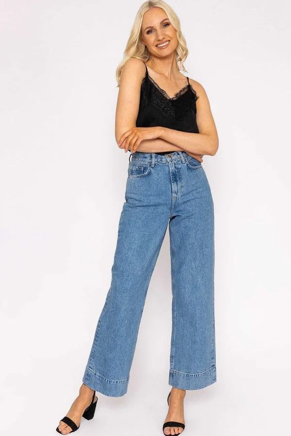 Vero Moda Rebecca Wide Jeans In Denim 32\\*Women Jeans & Trousers