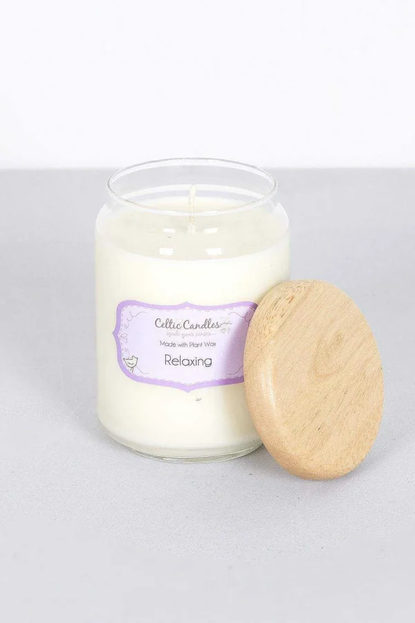 Celtic Candles Relaxing Large Candle Jar* Homeware