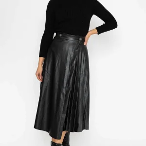 Pala D'oro Sport Rib Polo Knit In Black*Women Jumpers & Cardigans