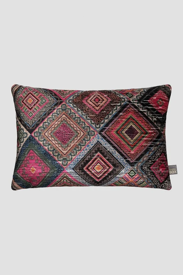 Scatter Box Rio Dark Geometric Cushion* Homeware