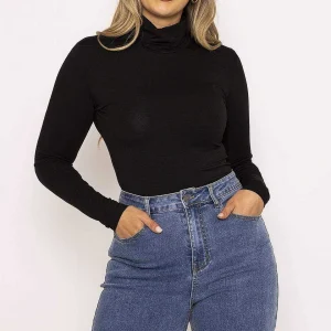 Rowen Avenue Roll Neck In Black*Women Tops & Blouses