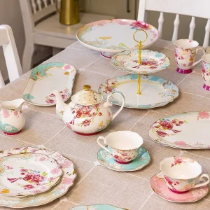 Rosa Belle Blue Side Plate* Homeware