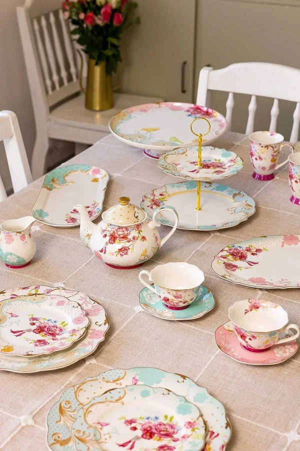 Rosa Belle Blue Side Plate* Homeware
